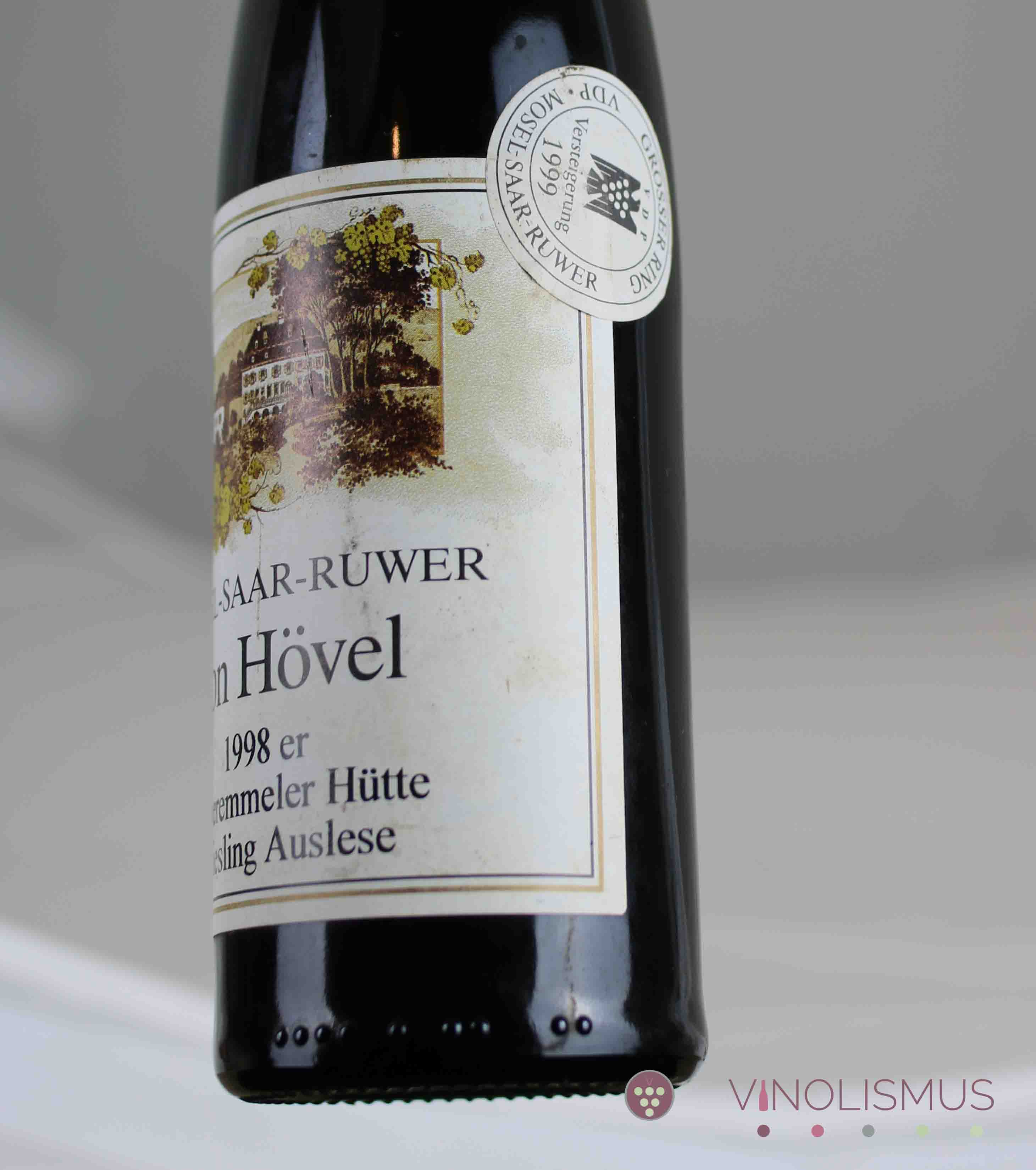 von Hövel | Riesling Auslese Goldkapsel 1998 - Oberemmeler Hütte