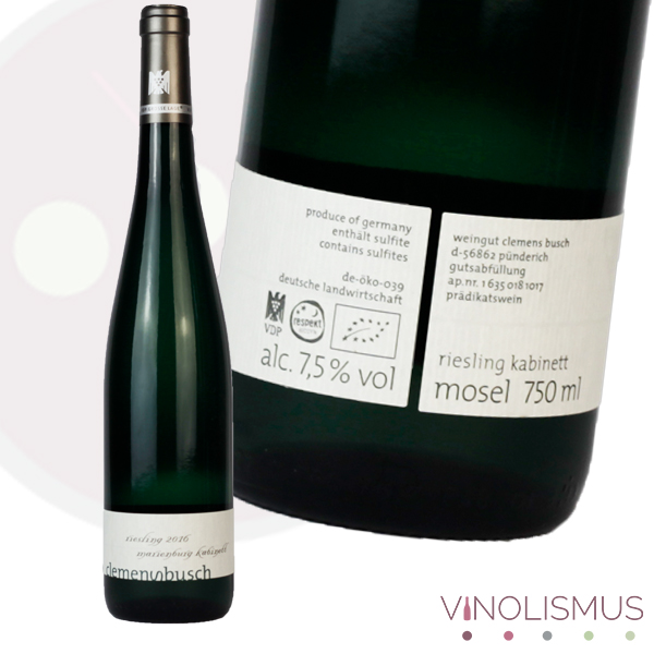 clemensbusch | Riesling Kabinett 2016 BIO