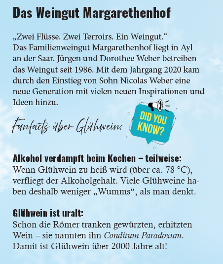 Margarethenhof | Winzer-Glühwein ROT  1l