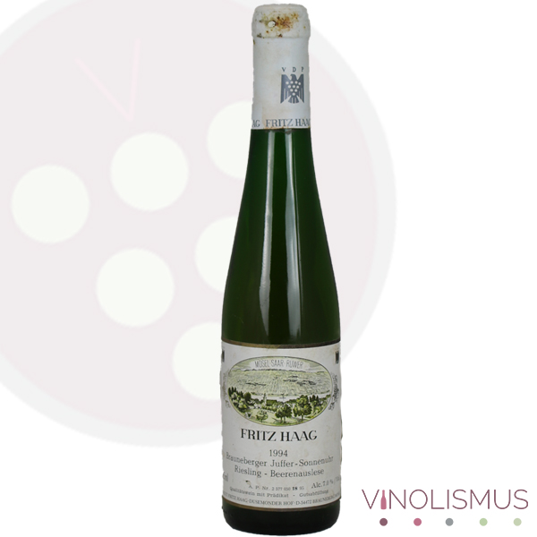 Fritz Haag 1994 Beerenauslese Brauneberger Juffer Sonnenuhr