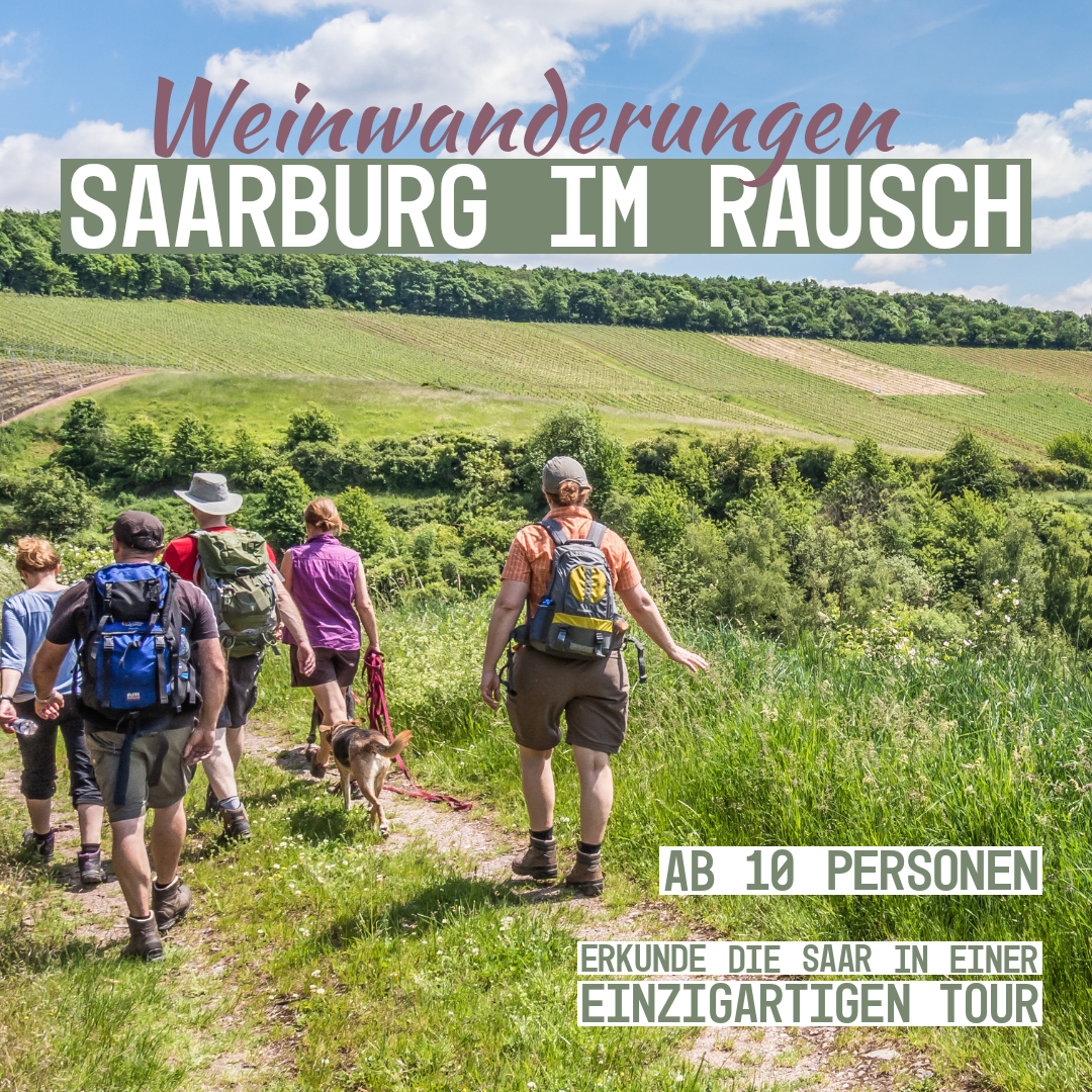 Weinwanderung "Saarburg im Rausch" - Weingeführte Self Walk Tour (Ab 10 Pers.)