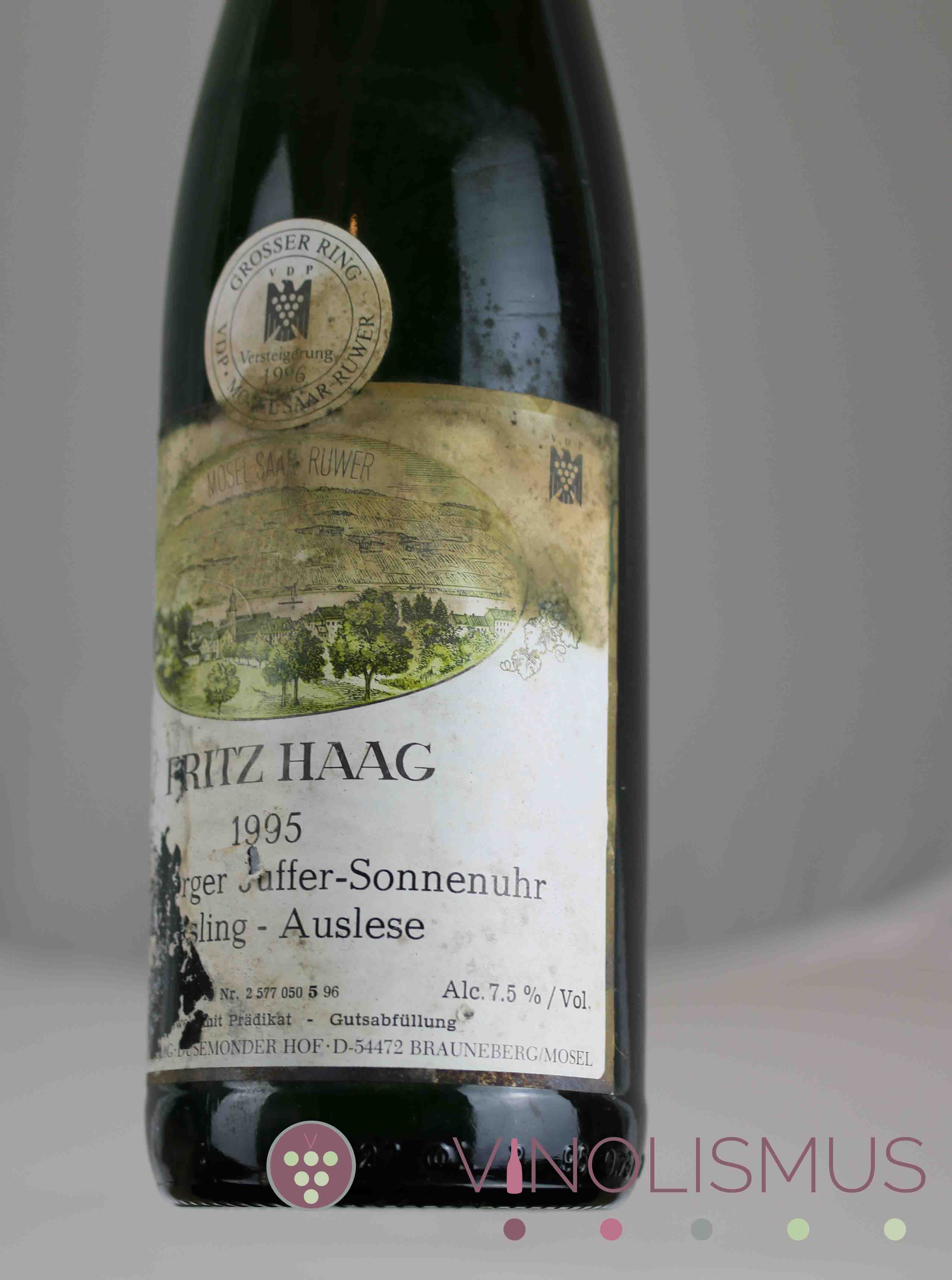 Fritz Haag | 1995 Auslese - Brauneberger Juffer Sonnenuhr