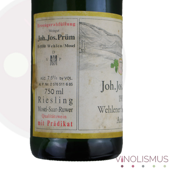 Joh. Jos. Prüm 1983 Auslese Mosel