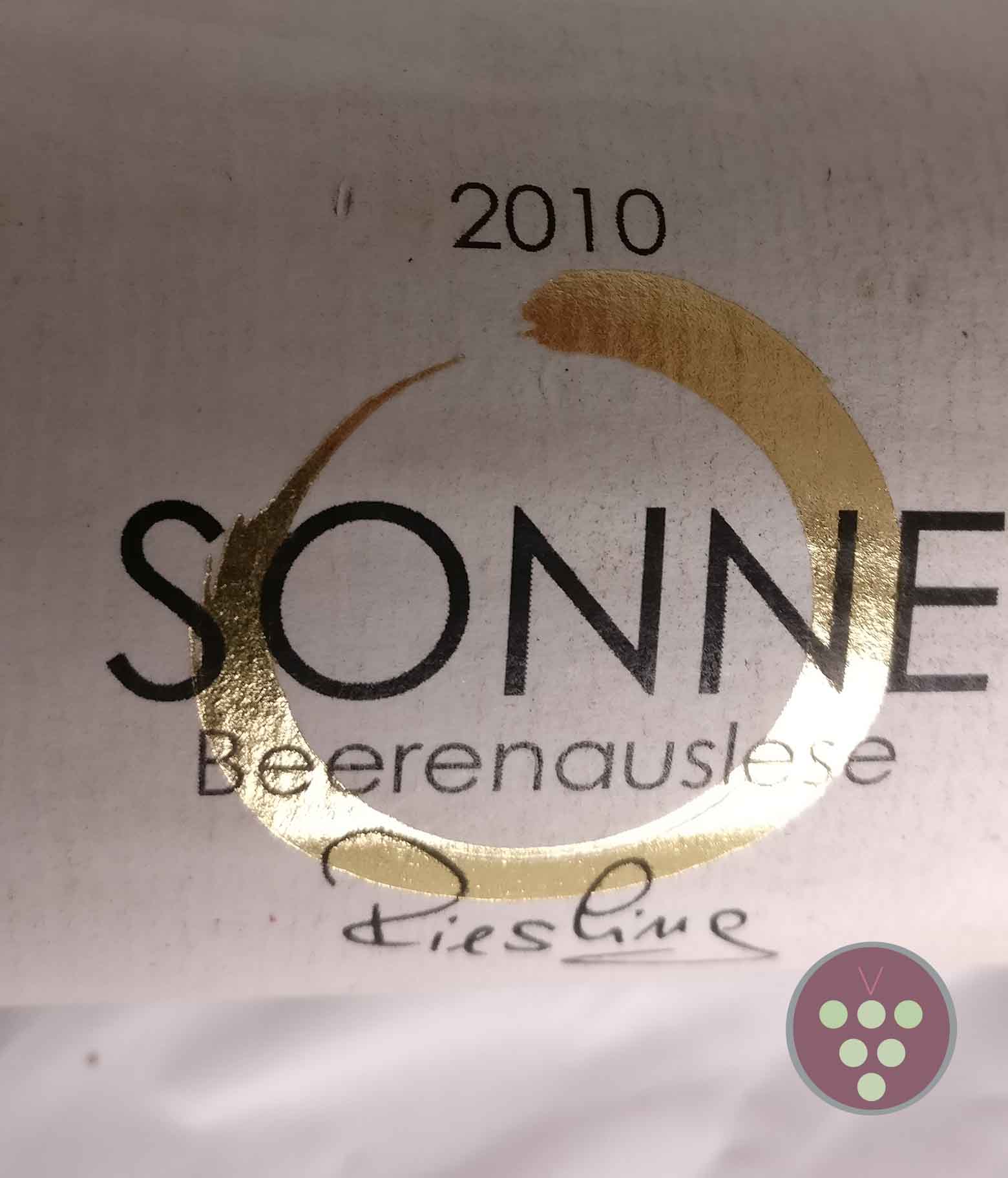 Peter Lauer | "Sonne" Riesling Trockenbeerenauslese 2010