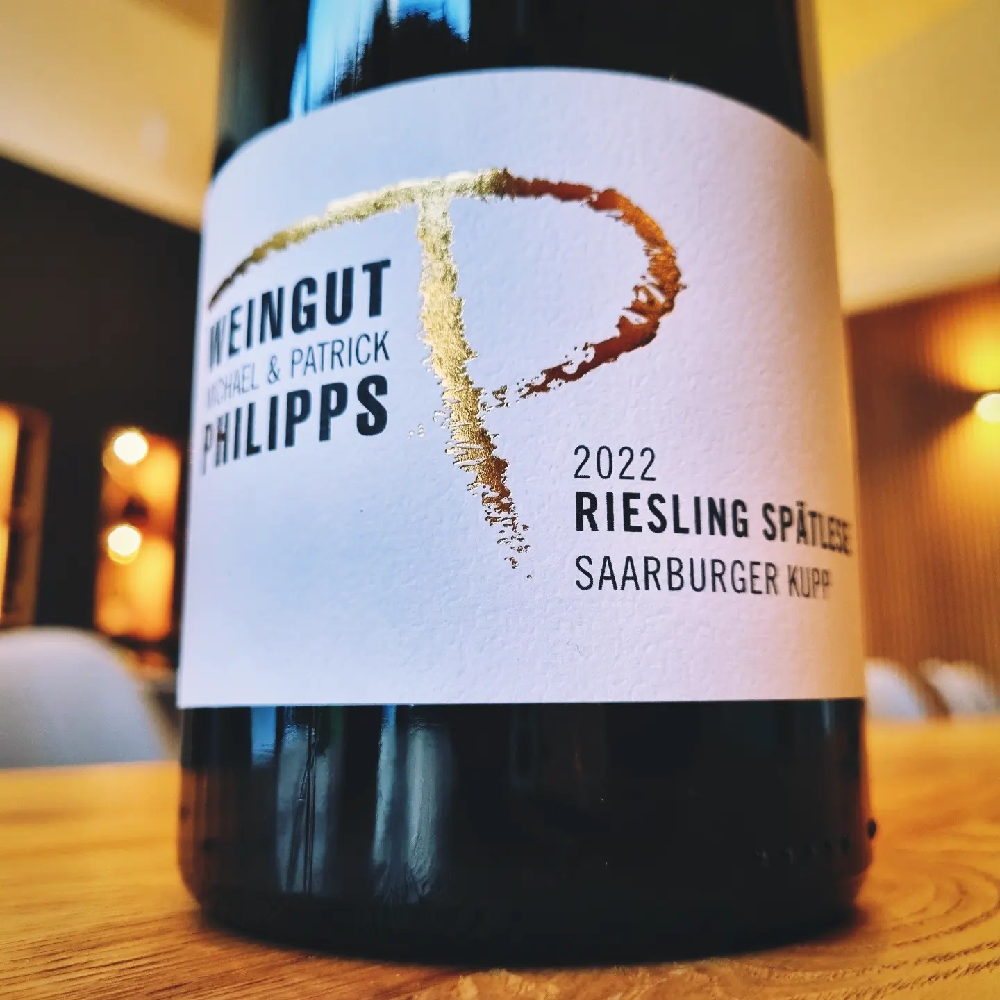 Weingut Philipps | Riesling Spätlese 2022 - Saarburger Kupp 0,5 "Goldwachs"