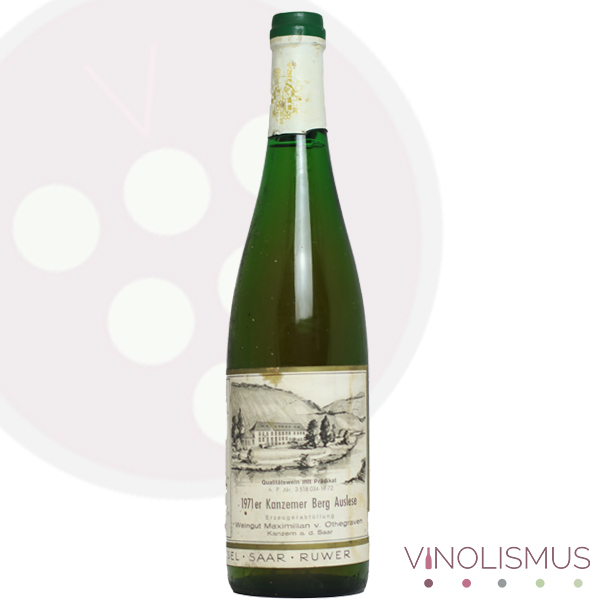 von Othegraven | Riesling Auslese 1971 - Kanzemer Berg