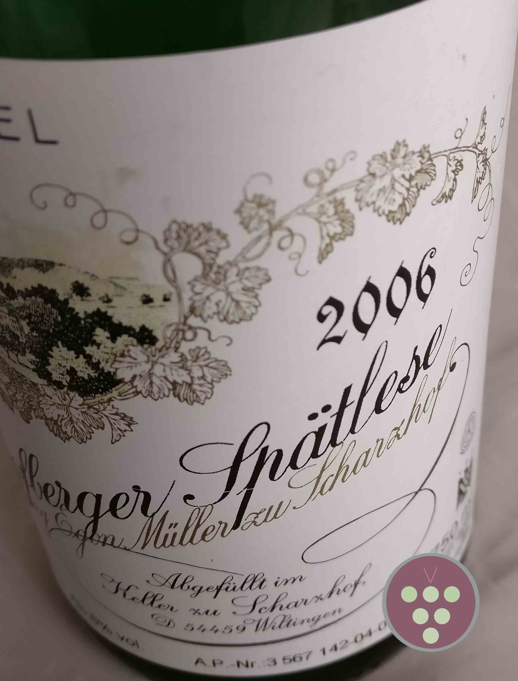 Egon Müller Scharzhof | Riesling Spätlese 2006 - Scharzhofberger